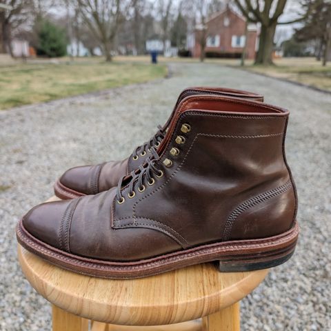 Alden x Stitchdown Stitchup 3 in Horween Ravello Shell Cordovan