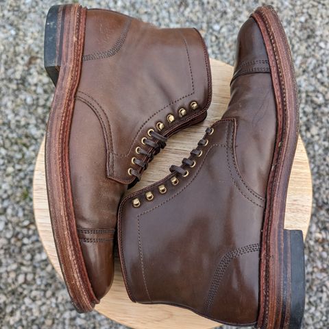 Alden x Stitchdown Stitchup 3 in Horween Ravello Shell Cordovan