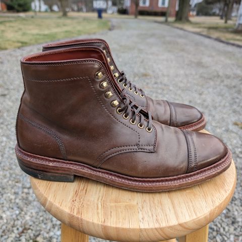 Alden x Stitchdown Stitchup 3 in Horween Ravello Shell Cordovan