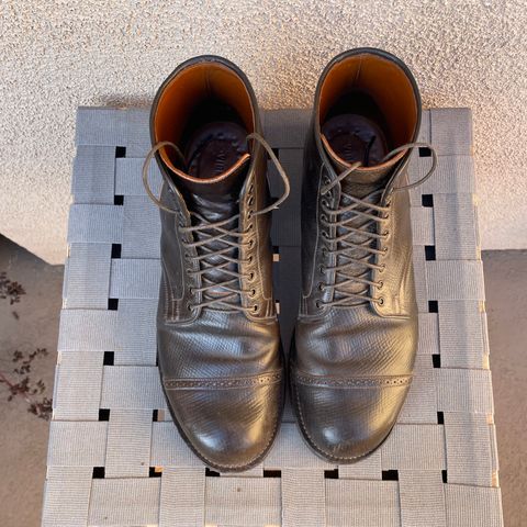 Viberg Service Boot BCT in Horween Cognac Shell Boxboard