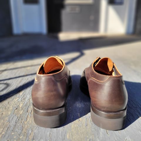 Onderhoud LVL01 Derby Boot in Badalassi Carlo Cognac Minerva