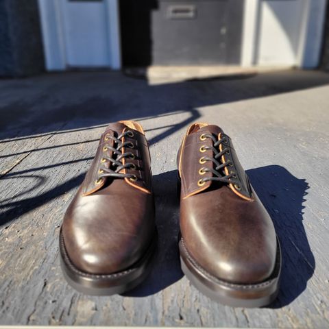 Onderhoud LVL01 Derby Boot in Badalassi Carlo Cognac Minerva
