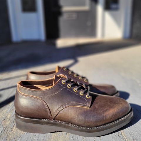 Onderhoud LVL01 Derby Boot in Badalassi Carlo Cognac Minerva