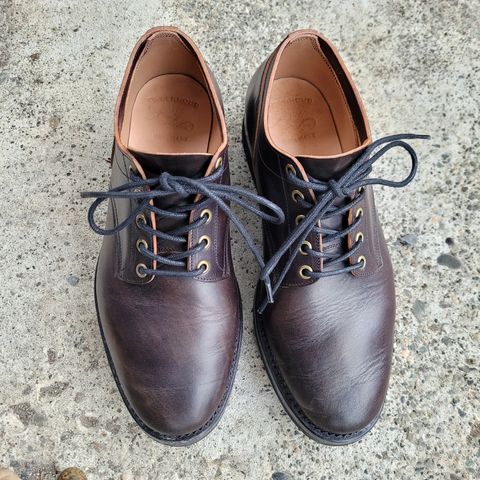 Onderhoud LVL01 Derby Boot in Badalassi Carlo Cognac Minerva