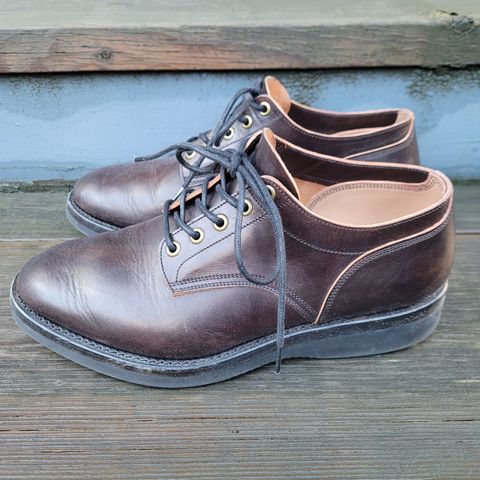 Onderhoud LVL01 Derby Boot in Badalassi Carlo Cognac Minerva