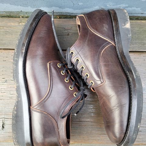 Onderhoud LVL01 Derby Boot in Badalassi Carlo Cognac Minerva