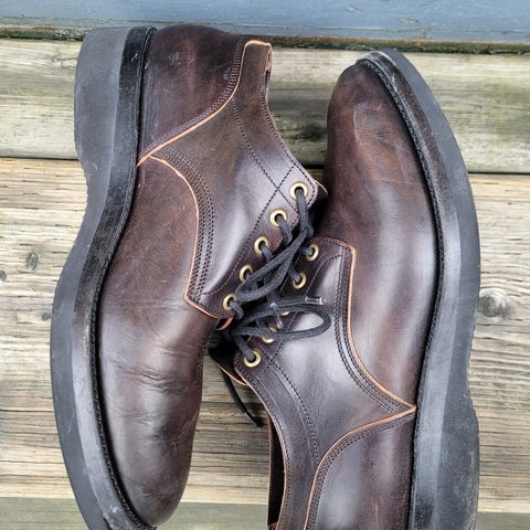 Onderhoud LVL01 Derby Boot in Badalassi Carlo Cognac Minerva