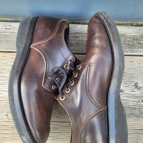 Onderhoud LVL01 Derby Boot in Badalassi Carlo Cognac Minerva