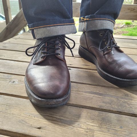 Onderhoud LVL01 Derby Boot in Badalassi Carlo Cognac Minerva
