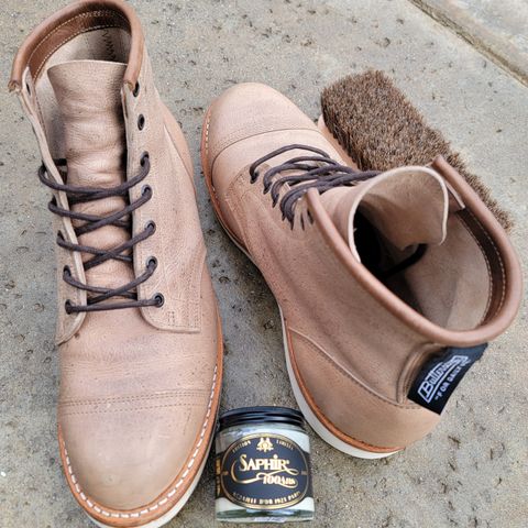 View photo of Truman x ButterScotch Rango Boot in Ships Biscuit Kudu