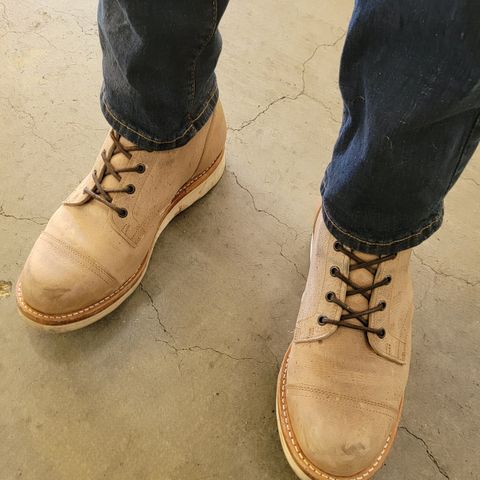 View photo of Truman x ButterScotch Rango Boot in Ships Biscuit Kudu