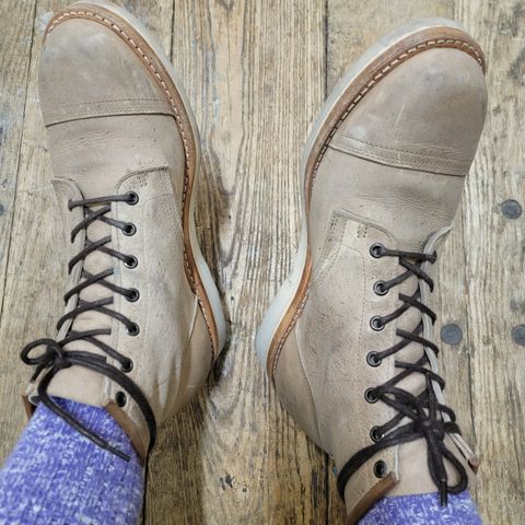 View photo of Truman x ButterScotch Rango Boot in Ships Biscuit Kudu