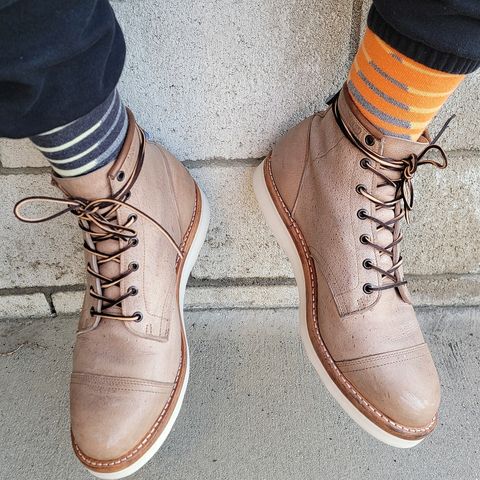 View photo of Truman x ButterScotch Rango Boot in Ships Biscuit Kudu