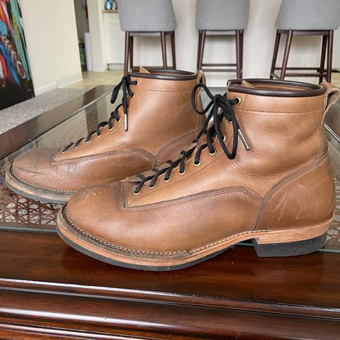 Monroe 19917 LTT in Horween Natural Chromexcel
