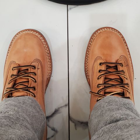White's 350 Cutter in Maryam Natural Horsebutt