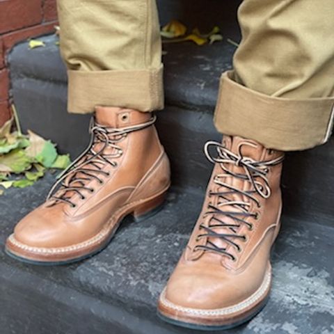 White's 350 Cutter in Maryam Natural Horsebutt