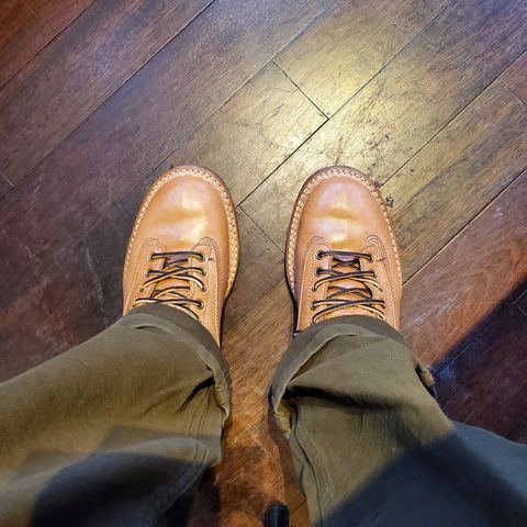 White's 350 Cutter in Maryam Natural Horsebutt