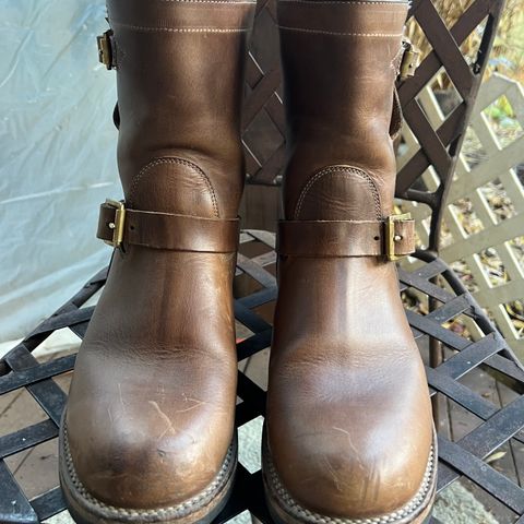 Viberg Engineer in Horween Natural Chromexcel