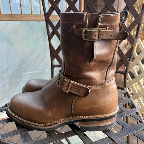 Viberg Engineer in Horween Natural Chromexcel