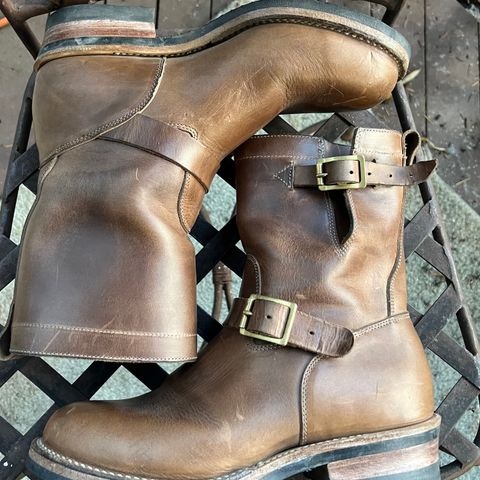 Viberg Engineer in Horween Natural Chromexcel