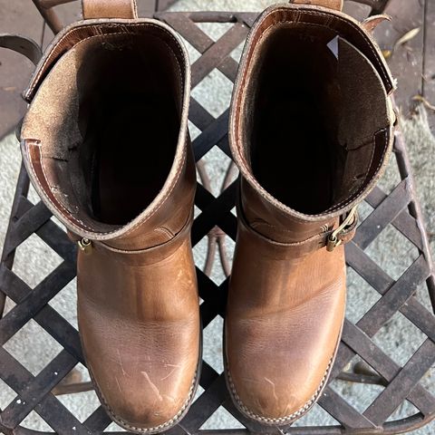 Viberg Engineer in Horween Natural Chromexcel