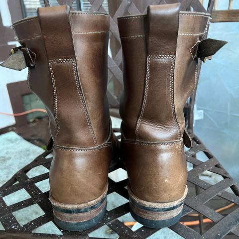 Viberg Engineer in Horween Natural Chromexcel