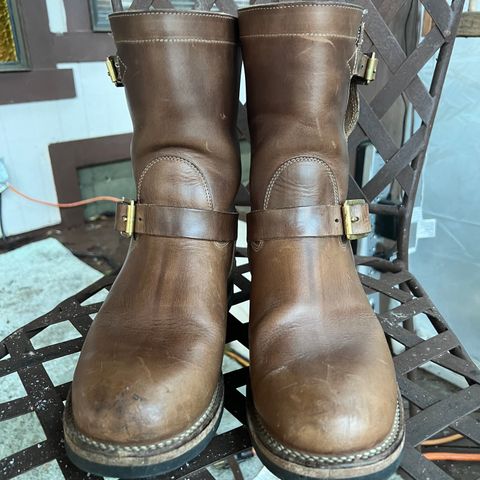 Viberg Engineer in Horween Natural Chromexcel