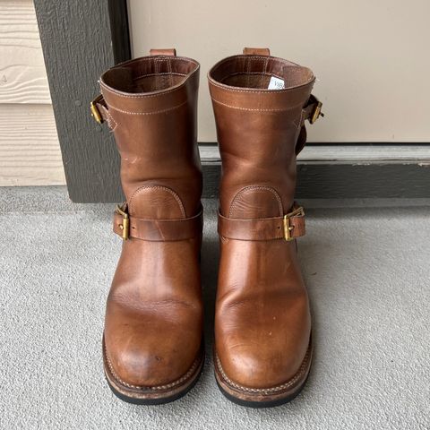 Viberg Engineer in Horween Natural Chromexcel