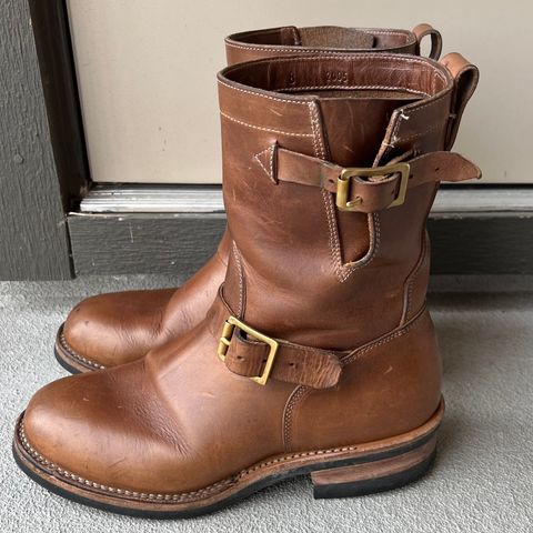 Viberg Engineer in Horween Natural Chromexcel