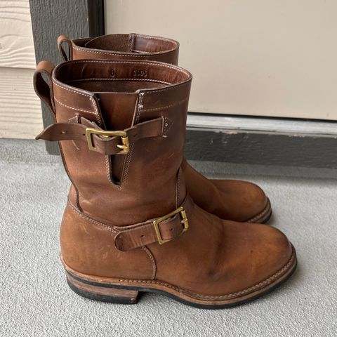Viberg Engineer in Horween Natural Chromexcel