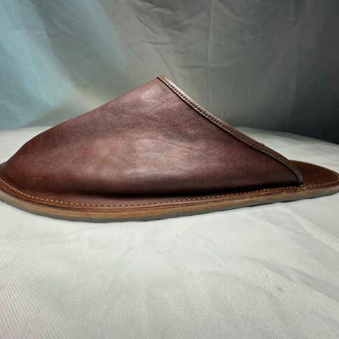 Viberg Slide in Maryam Marrone Washed Kangaroo
