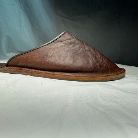 Viberg Slide in Maryam Marrone Washed Kangaroo