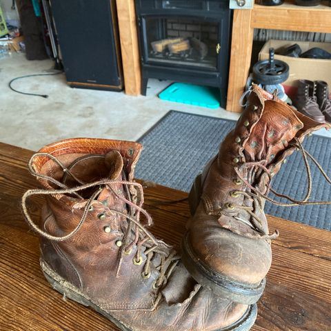 Double-H Roper in Unknown Leather
