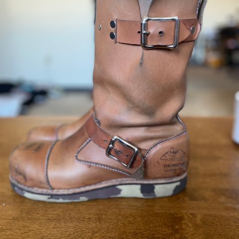 Thurmont Leather Company Munson Engineer in Unknown Natural Veg Tan