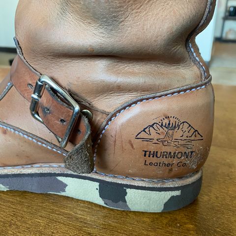 Thurmont Leather Company Munson Engineer in Unknown Natural Veg Tan