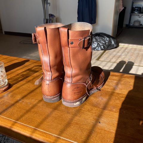 Thurmont Leather Company Munson Engineer in Unknown Natural Veg Tan