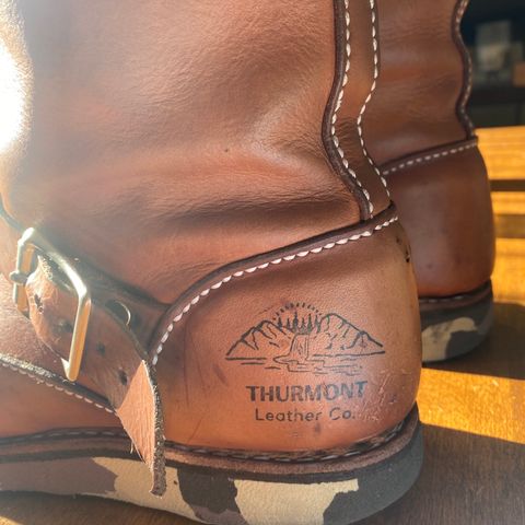 Thurmont Leather Company Munson Engineer in Unknown Natural Veg Tan