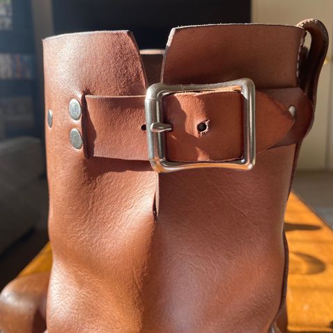Thurmont Leather Company Munson Engineer in Unknown Natural Veg Tan