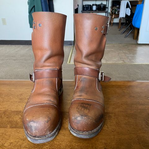 Thurmont Leather Company Munson Engineer in Unknown Natural Veg Tan