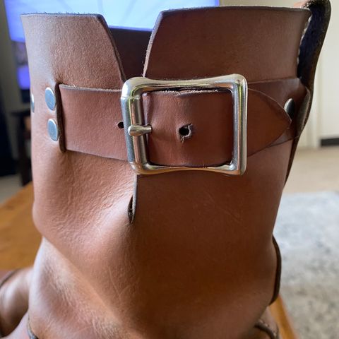 Thurmont Leather Company Munson Engineer in Unknown Natural Veg Tan