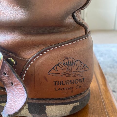 Thurmont Leather Company Munson Engineer in Unknown Natural Veg Tan