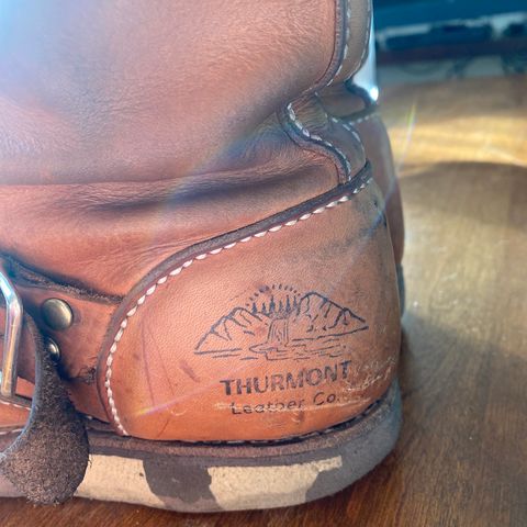 Thurmont Leather Company Munson Engineer in Unknown Natural Veg Tan