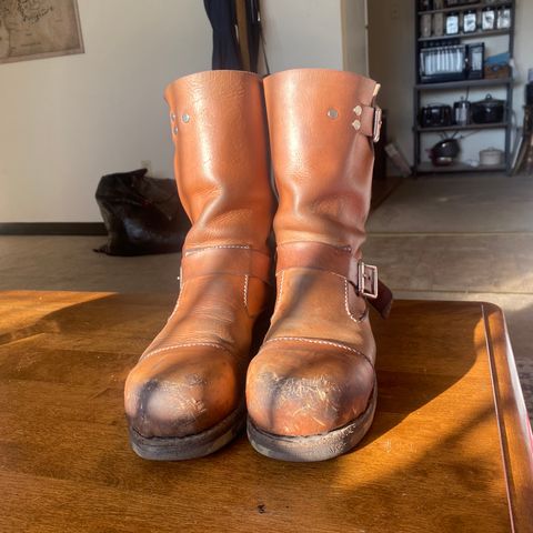 Thurmont Leather Company Munson Engineer in Unknown Natural Veg Tan