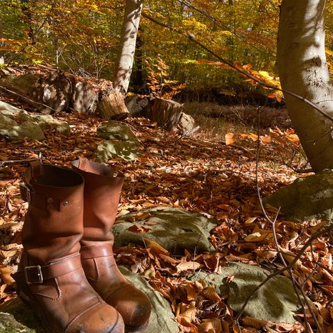 Thurmont Leather Company Munson Engineer in Unknown Natural Veg Tan