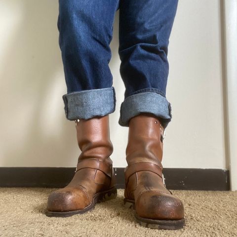 Thurmont Leather Company Munson Engineer in Unknown Natural Veg Tan