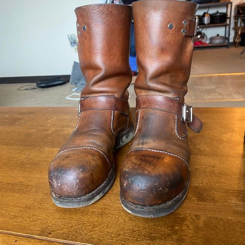 Thurmont Leather Company Munson Engineer in Unknown Natural Veg Tan