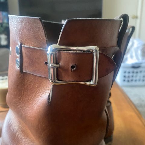 Thurmont Leather Company Munson Engineer in Unknown Natural Veg Tan