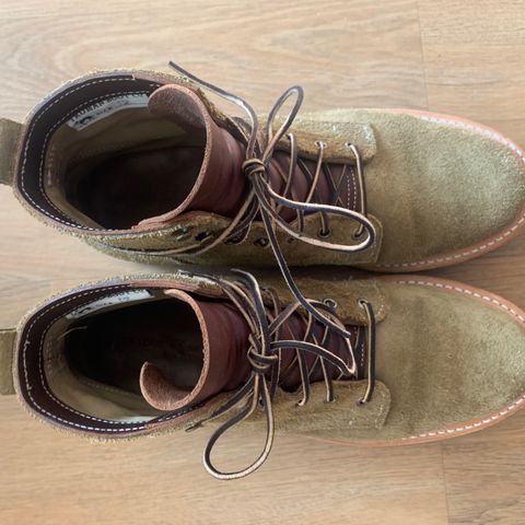 View photo of Truman Service Boot in Tasman Leather Group Coyote Roughout