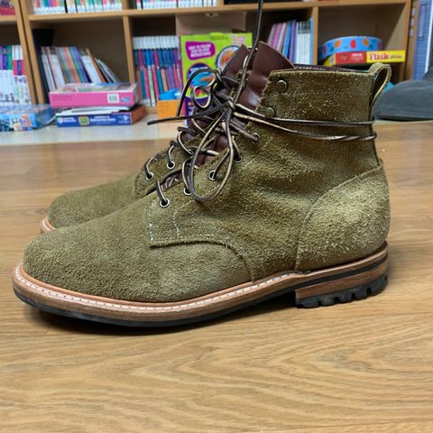 View photo of Truman Service Boot in Tasman Leather Group Coyote Roughout