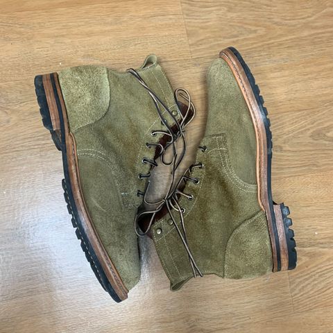 View photo of Truman Service Boot in Tasman Leather Group Coyote Roughout